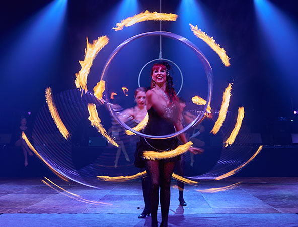 Fire Circus Acts Brisbane - Roving Entertainment - Performers